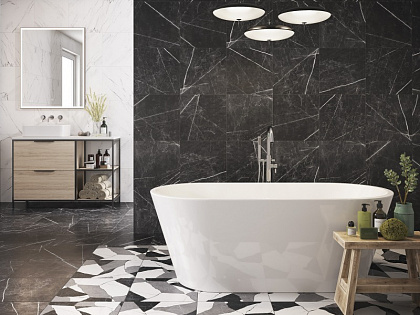 Керамический гранит Oriental белый 42x42x0,9 16145