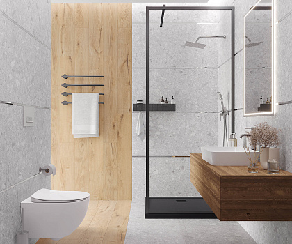 Matrix светло-серый мат.  600x600x90