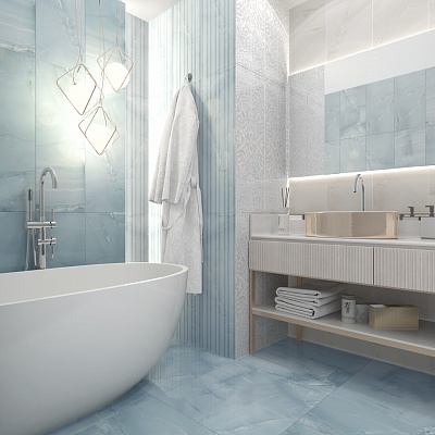 Керамогранит Gracia Ceramica Stazia 600x600 blue PG 02