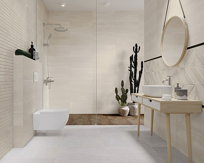 HAPPINESS GREY Структура MAT DEKOR MIX 300x600